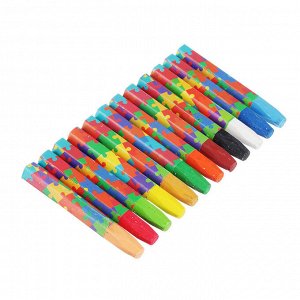 ClipStudio Восковые карандаши "Пастель масляная", 12 цветов, в картонной коробке