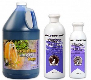 1 All Systems Whitening Shampoo шампунь отбеливающий для яркости окраса 500 мл