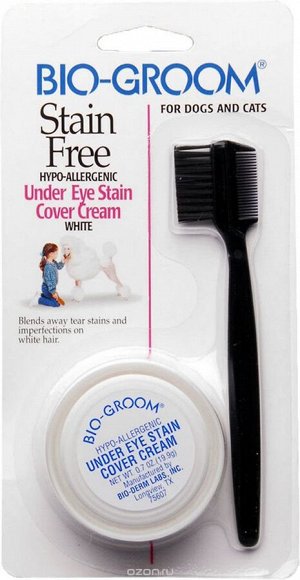 Bio-Groom Stain Free маскировка для глаз от слезных дорожек 21 мл