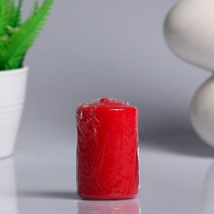 Свеча пеньковая ароматическая "Сладкая малина", 4х6 см