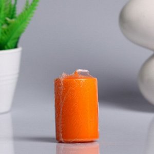 Свеча - цилиндр ароматическая "Апельсин", 4х6 см 4723618