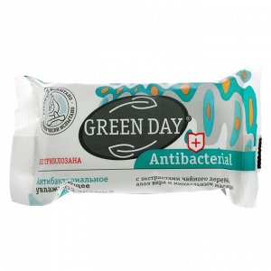 Антибактериальное мыло Green Day, увлажняющее, 90г