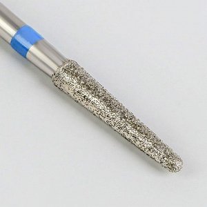 Фреза алмазная для маникюра «Конус скруглённый», средняя зернистость, 2,3 ? 10 мм