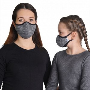 Защитная маска Feel Protected ЧЕРНО-БЕЛЫЙ
