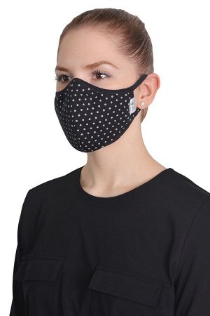 Защитная маска Feel Protected ЧЕРНЫЙ ГОРОШЕК - ЛОТОС