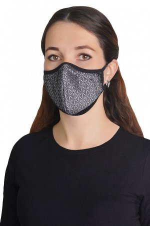 Защитная маска Feel Protected ЧЕРНЫЙ С СЕРЕБРОМ