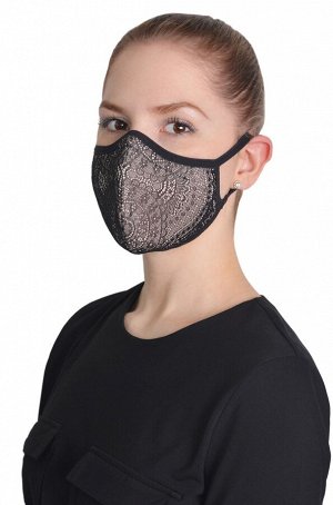 Защитная маска Feel Protected ЧЕРНОЕ КРУЖЕВО