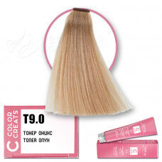 Т 9.0 Крем-краска для волос с маслом монои тонер оникс, 60мл