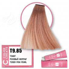 Т 9.85  Крем-краска для волос с маслом монои тонер розовый жемчуг, 60мл