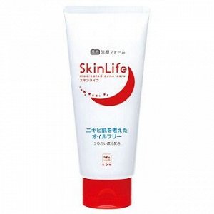 Профилактическая КРЕМ-пенка для умывания для проблемной кожи лица, склонной к акне «Skin Life» (туба) 130 г / 24
