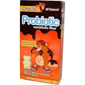 YumV's, Пробиотик с пребиотическими волокнами , 40 мишек