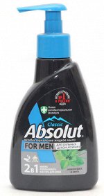 Жидкое мыло Absolut CLASSIC For Men Лемонграсс и мята 250гр