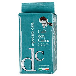 Кофе CAFFE DON CARLOS ESPRESSO CASA 250г молотый 1 уп. х 20 шт.
