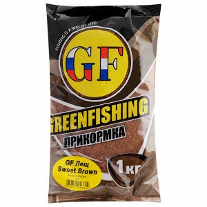 Прикормка Greenfishing GF «Лещ Sweet Brown» 1 кг