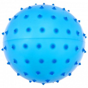 Мячик массажный, матовый пластизоль, d=18 см, 43 г, МИКС