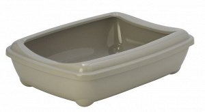 Moderna туалет-лоток Arist-o-tray M c бортом 43x30x12h см, серый