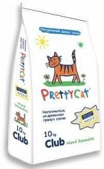 Наполнитель PrettyCat впитывающий древесный &quot;Wood Granules&quot; 10 кг