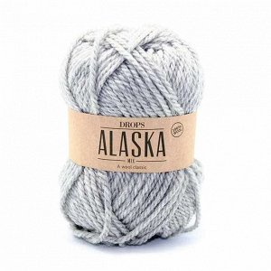 Пряжа DROPS Alaska Цвет.03m Light grey/св.серый
