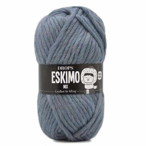 Пряжа DROPS Eskimo Цвет.84 Peacock blue