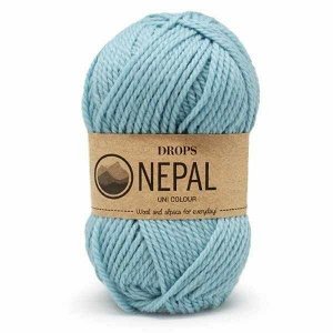 Пряжа DROPS Nepal Цвет.8908 Ледяной
