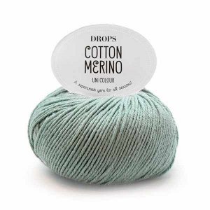 Пряжа DROPS Cotton Merino Цвет.29 Sea green