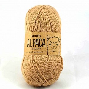 Пряжа DROPS Alpaca Цвет.302 Camel beige/ беж