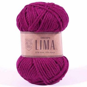 Пряжа DROPS Lima Цвет.5820 Темный цикламен