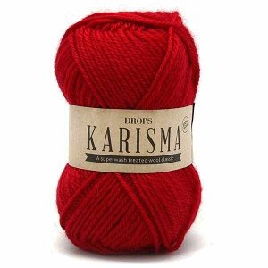 Пряжа DROPS Karisma Цвет.18 Red/красный