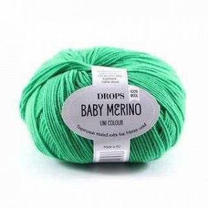 Пряжа DROPS Baby Merino Цвет.31 Трава