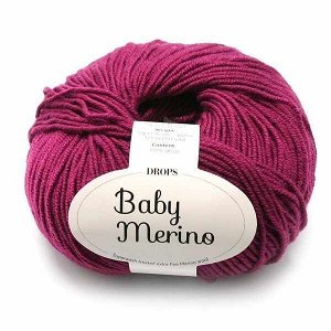 Пряжа DROPS Baby Merino Цвет.34 Heather/вереск