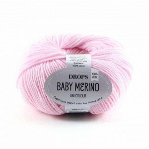 Пряжа DROPS Baby Merino Цвет.05 Светло-розовый