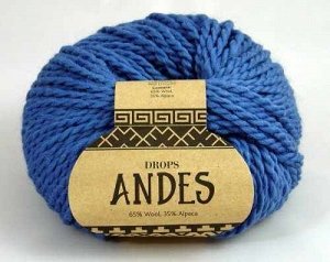 Пряжа DROPS Andes Цвет.6295 Джинс