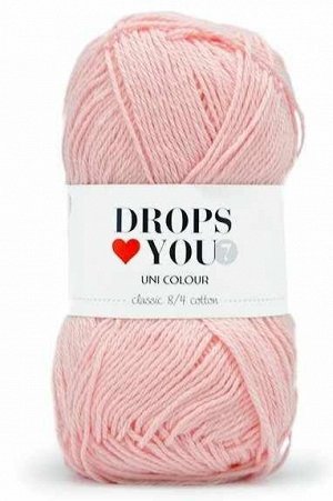 Пряжа DROPS Love You 7 Цвет.14 light pink