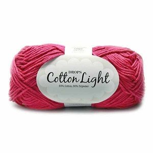 Пряжа DROPS Cotton Light Цвет.18 Розовый