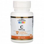 21st Century, Vitamin C, 1,000 mg, 60 Tablets