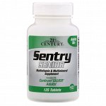 21st Century, Sentry Senior, мультивитаминная и мультиминеральная добавка, для взрослых от 50 лет, 125 таблеток