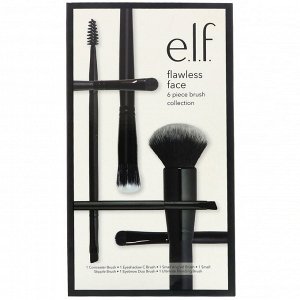 E.L.F., Flawless Face, набор из 6 кистей для макияжа