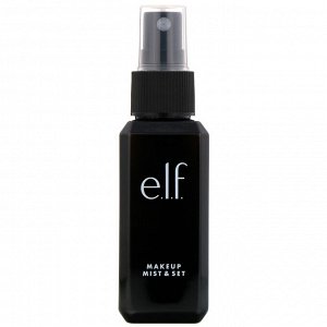 E.L.F., Makeup Mist &amp; Set, спрей для фиксации макияжа, прозрачный, 2,02 жидкой унции (60 мл)