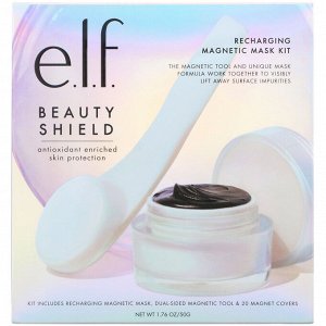 E.L.F., Комплект для маски, защита красоты, очищающая магнитная маска, 1,76 унций (50 г)