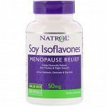 Natrol, Соевые изофлавоны, 50 мг, 120 капсул