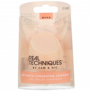 Real Techniques by Samantha Chapman, Miracle Cleansing Sponge, 1 Count