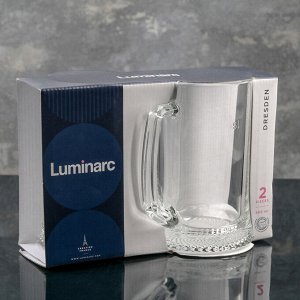Нaбoр кружек для пивa Luminarc «Дрезден», 500 мл, 2 шт