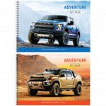 Альбом для рисования 24л., А4, на гребне ArtSpace &quot;Авто. Off-road adventures&quot;