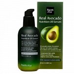 Питательная сыворотка с экстрактом авокадо Farm Stay Real Avocado Nutrition Oil Serum