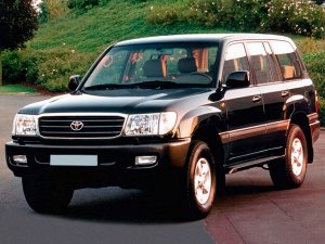 Ковры салонные 3D Toyota Land Cruiser 100 (передние кресла электрические) (1998 - 2007) левый руль