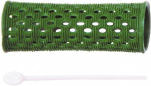 RMHR3 Бигуди пластиковые DEWAL, зеленые d 26 мм 12 шт/уп