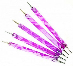 JESS NAIL Набор дотцов для дизайна, 5 шт. (DTK-1)