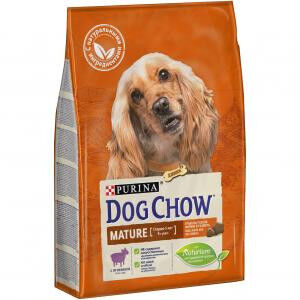 Dog Chow Adult Mature сухой корм для собак с 5 д о 9 лет Ягненок 2,5кг АКЦИЯ!