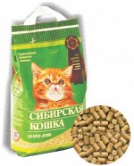 Наполнитель Сибирская Кошка Лесной для котят 3л древесный