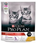 Pro Plan Kitten Original сухой корм для котят Курица 400гр
